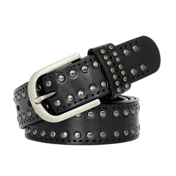 Ceinture cloutée homme