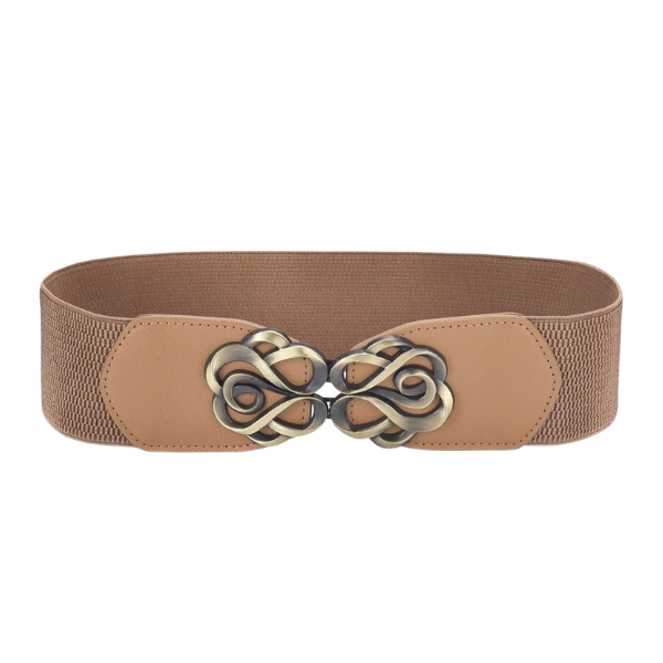 Ceinture large élastique femme