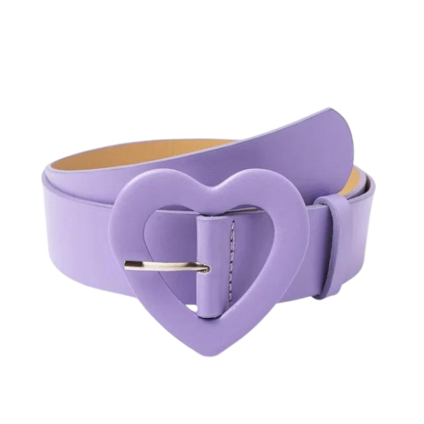 Ceinture violette femme