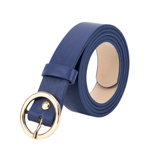 Ceinture bleu roi femme