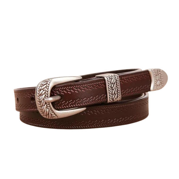 Ceinture double tour femme