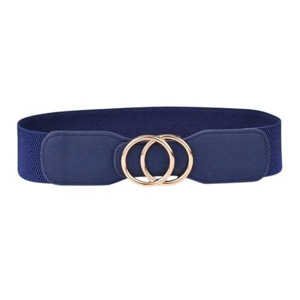 Ceinture bleu marine femme