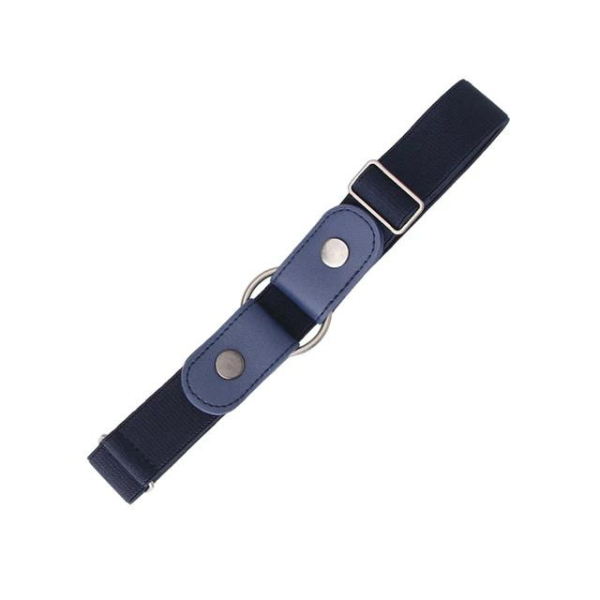 Ceinture elastique bleu marine femme 62