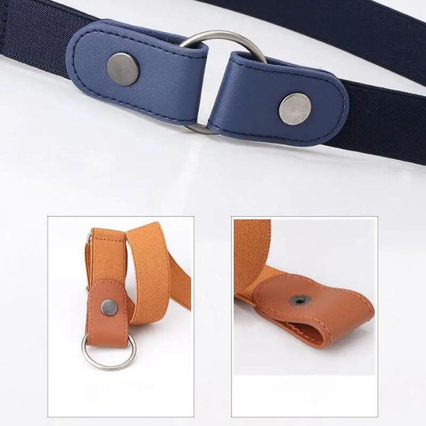 Ceinture elastique bleu marine femme 62