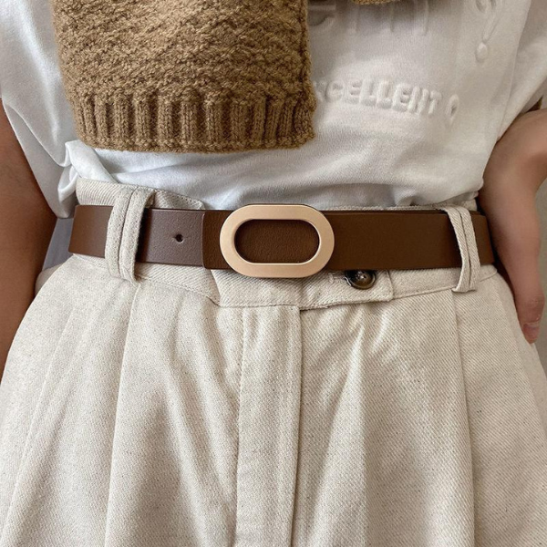 Ceinture femme beige 53