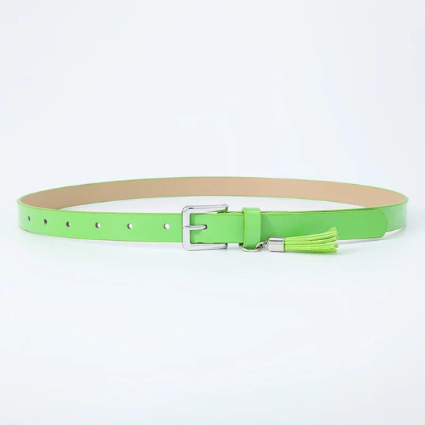 Ceinture femme orange 115