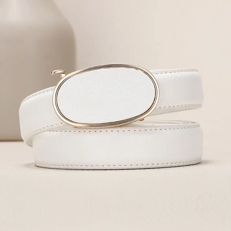 Ceinture blanche cuir femme 31