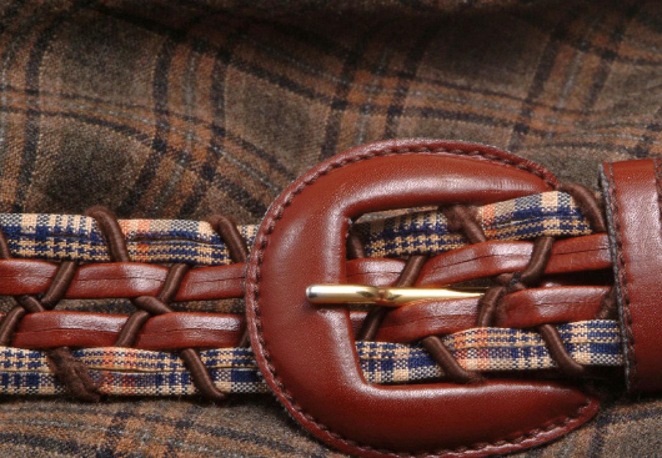 comment nouer ceinture en tissu